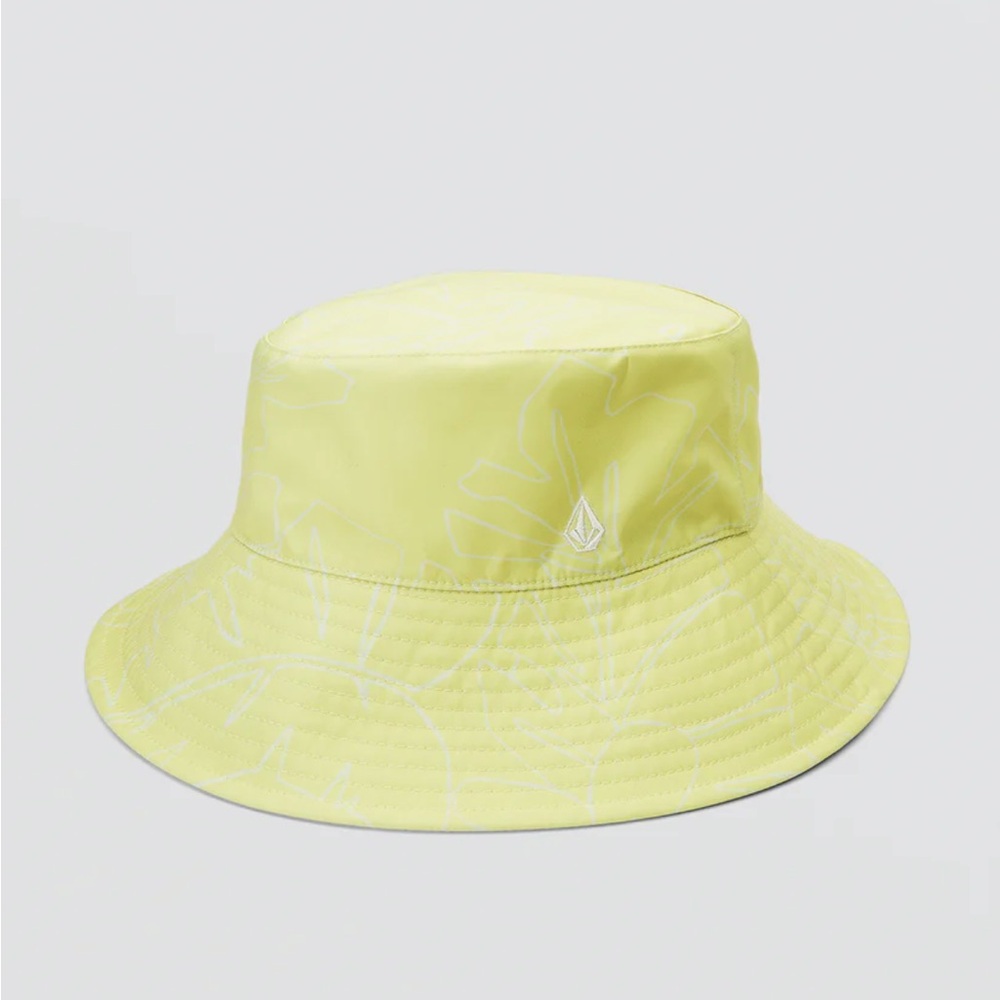 COCO HO BUCKET HAT - CITRON  Volcom bucket hat (reversible )